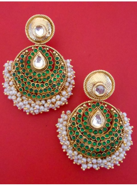 Polki Earrings